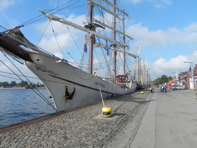 Jubiläumssegeln auf der "Artemis"